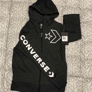 Converse retro vintage look hoodie boys size M 10 - 12